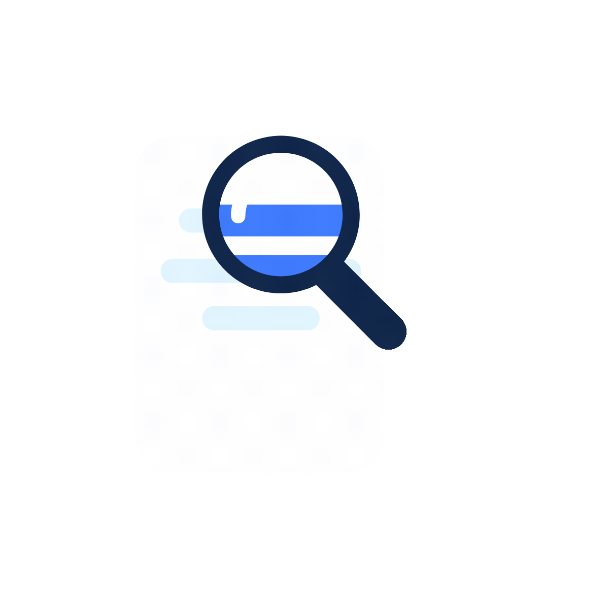 Document loading animation — used during text extraction step